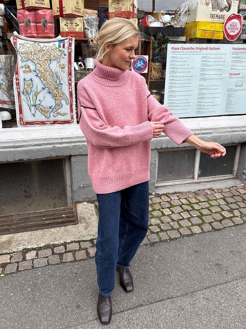 Hovedbilde PK-295 Linea Sweater oppskrift