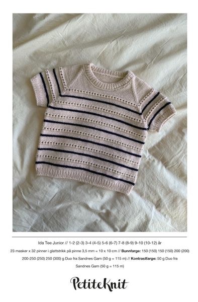 Enkeltoppskrift / PetiteKnit / PK-283 