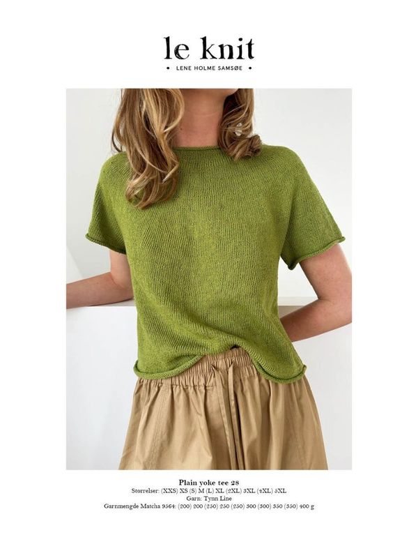 LHS-72 Plain Yoke Tee 28 oppskrift