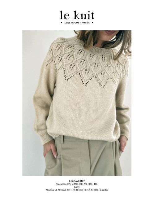Hovedbilde LHS-93 Ella Sweater oppskrift