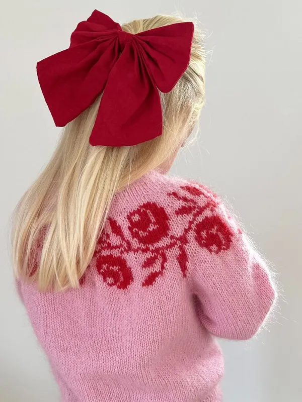 LHS-80 Rosie Yoke Sweater junior oppskrift