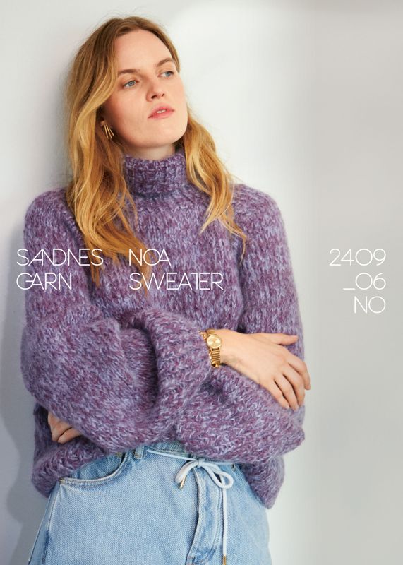 Enkeltoppskrift / 2409 DIY / Nr. 6 Noa Sweater