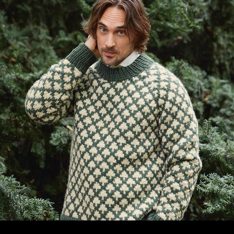 Christmas Tree Sweater Man