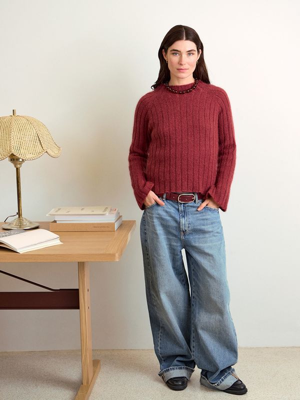 2602 DIY Nr. 7  Elva Sweater oppskrift