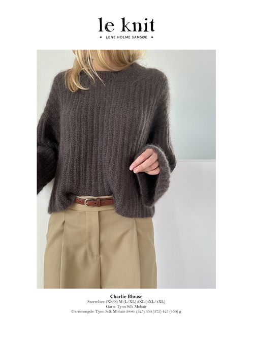 Hovedbilde LHS-45 Charlie Blouse oppskrift