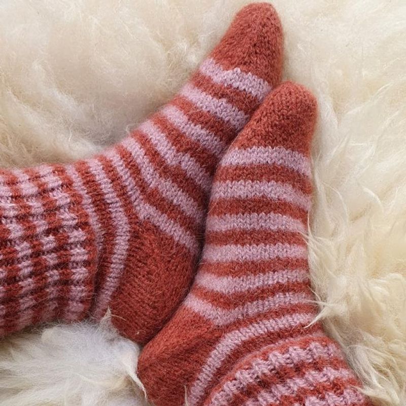 Vandrestrømper oppskrift