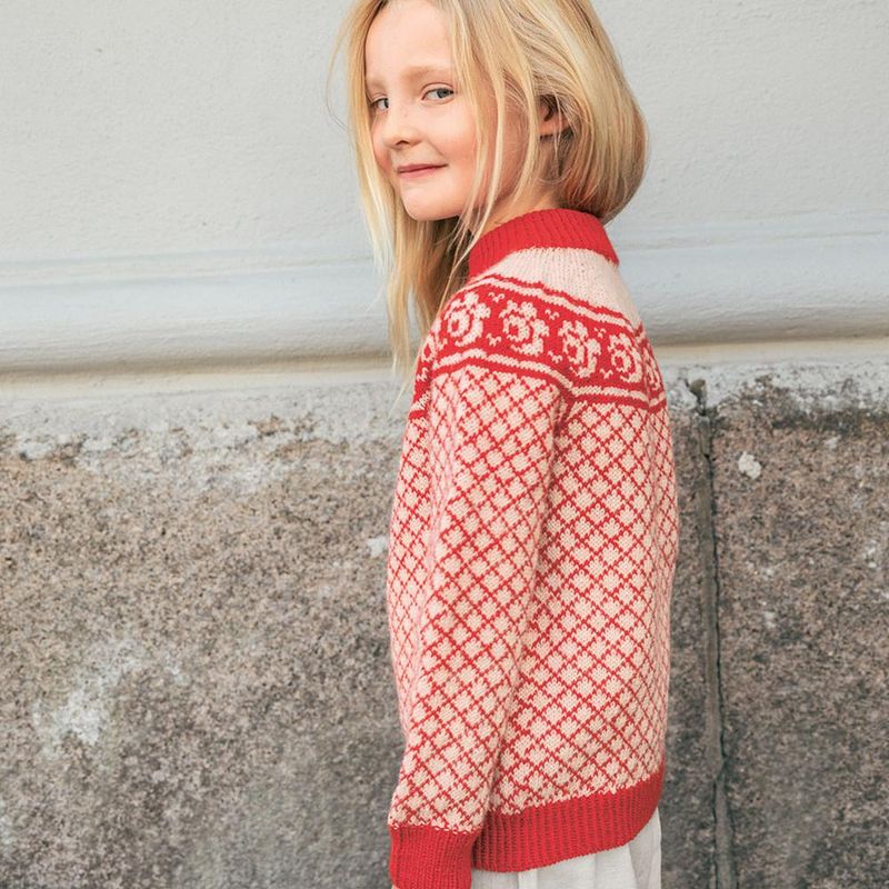 Blome genser junior (i Tynn Peer Gynt)