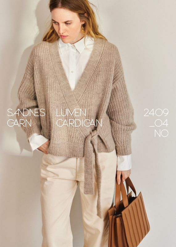 Enkeltoppskrift / 2409 DIY / Nr. 4 Lumen Cardigan