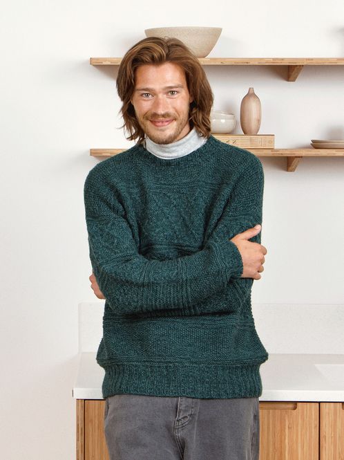 Hovedbilde Guernsey genser 2212 Tynn Peer Gynt / Nr. 10 ...