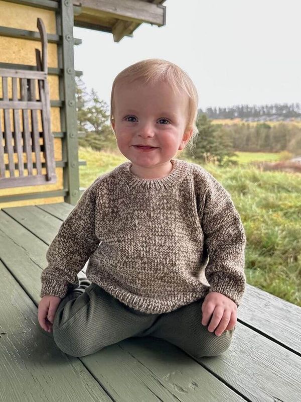 Melange sweater baby