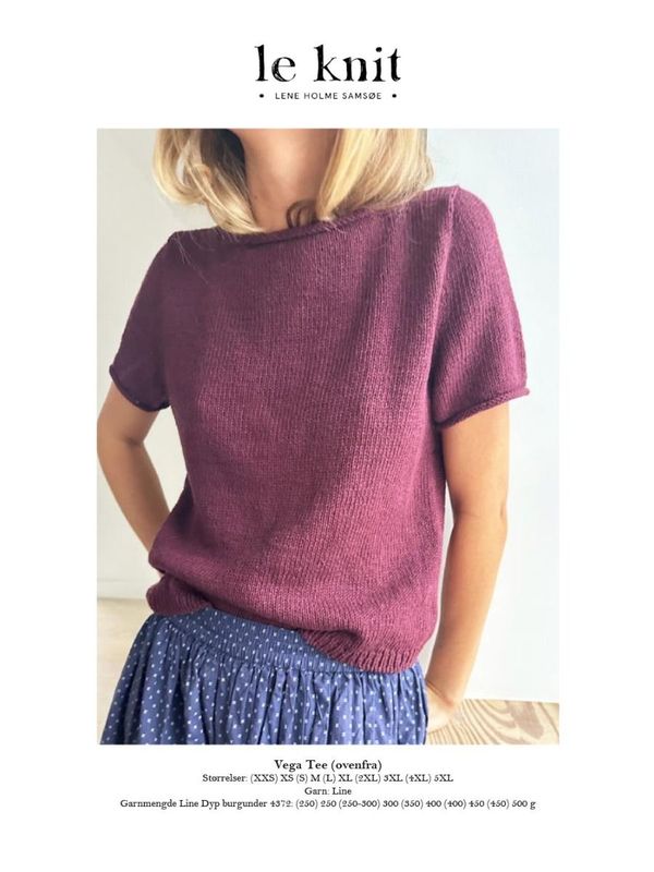 LHS-68  Vega Tee (ovenfra) oppskrift