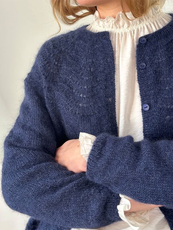 LHS-98 Peacock Cardigan fine oppskrift